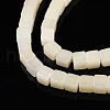 Natural White African Opal Beads Strands G-T140-44B-03-3
