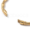 Ion Plating(IP) 304 Stainless Steel Hinged Bangles for Women BJEW-Z078-04G-3
