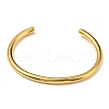 Ion Plating(IP) 304 Stainless Steel Simple Thin Cuff Bangles BJEW-P296-02G-6