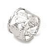 Non-Tarnish 304 Stainless Steel Open Cuff Rings RJEW-Z018-34P-1
