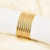 Fashion 304 Stainless Steel Buddhist Bangle Sets BJEW-L664-024C-G-1