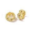 Rack Plating Brass Beads KK-B088-01C-02G-1