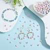 SOFPLATE Acrylic Flat Round Beads SACR-SP0001-05A-4