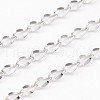 Tarnish Resistant 304 Stainless Steel Twisted Chains CHS-K003-03P-0.4MM-1