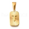 304 Stainless Steel Pendants STAS-S161-01T-G-1
