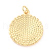 Real 18K Gold Plated Brass Pendants KK-L206-013G-01-3