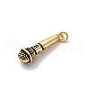 Brass Pendants KK-Q098-32G-2