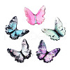 Transparent Epoxy Resin Cabochons CRES-T024-01A-1