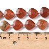 Natural Red Jasper Beads Strands G-D316-A08-4