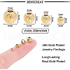 Brass Beads KK-BC0005-55G-5