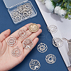 Unicraftale 16Pcs 4 Styles 201 Stainless Steel Pendants STAS-UN0061-14-4
