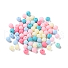 Rubberized Style Imitated Silicone Acrylic Beads X1-MACR-D029-01B-1