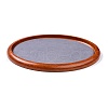 Oval Wood Pesentation Jewelry Display Tray ODIS-P008-21A-3