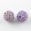 AB-Color Resin Rhinestone Beads RESI-S315-14x16-10-1