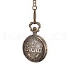 Alloy Quartz Pocket Watches WACH-L044-10AB-2