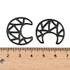 Ion Plating(IP) 304 Stainless Steel Filigree Joiners STAS-Q362-03C-B-3