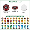   1 Bag Flatback Glass Cabochons GGLA-PH0001-57-2