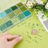 ARRICRAFT 180G 15 Style 8/0 Glass Round Seed Beads SEED-AR0001-19-3