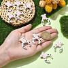 Cow Silicone Focal Beads SIL-CJC0001-13-4