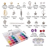 DIY Heishi Beads & Barrel Beads Jewelry Set Making Kits DIY-YW0004-89-3