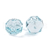 Transparent K9 Glass Beads GLAA-E048-28-2