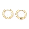 Brass Huggie Hoop Earrings X-EJEW-I289-26KCG-1