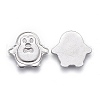 304 Stainless Steel Cabochon Settings for Enamel STAS-P245-17P-2