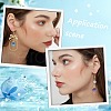 SUNNYCLUE 32Pcs 8 Colors Printed Alloy Pendants ENAM-SC0005-39-5