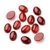 Grade A Natural Red Agate Oval Cabochons G-L394-10A-18x13mm-1