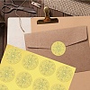 34 Sheets Mandala Self Adhesive Gold Foil Embossed Stickers DIY-WH0509-015-6