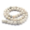 Natural White Crazy Lace Agate Beads Strands X-G-G763-11-6mm-2