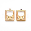 304 Stainless Steel Pendants STAS-N109-19G-1