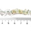 Natural Quartz Crystal & Prehnite Beads Strands G-L610-A03-01-4
