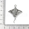 316 Surgical Stainless Steel Pendants STAS-G349-30AS-3