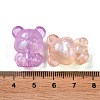 Luminous Transparent Acrylic Beads OACR-G033-06D-5