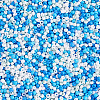 Opaque Glass Round Seed Beads GLAA-TAC0025-07A-05-10