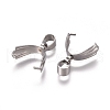 Tarnish Resistant 304 Stainless Steel Ice Pick Pinch Bails STAS-E482-04P-1