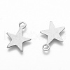 Tarnish Resistant 201 Stainless Steel Charms STAS-O131-04P-2