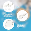 DICOSMETIC DIY Blank Dome Tie Clip Making Kit DIY-DC0002-25-6