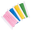 AHADERMAKER 80 Yards 4 Colors Polyester Hollow Ribbon OCOR-GA0001-75B-9