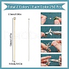 SUNNYCLUE 500Pcs 2 Colors Brass Ball Head Pins KK-SC0005-34-2