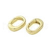 Brass Spring Gate Rings KK-B089-03A-G-2