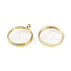 Ion Plating(IP) 304 Stainless Stee Locket Pendants STAS-S132-15G-02-2