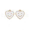 Alloy Enamel Charms ENAM-T016-12E-RS-2