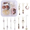 DIY Natural Shell Charm Earring Making Kit DIY-SZ0009-40-1