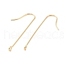 316 Surgical Stainless Steel Earring Hooks STAS-E027-01A-G-2