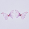 Two Tone Polyester Fabric Wings Crafts Decoration FIND-S322-011B-3