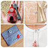 2-Hole Resin Button BUTT-TAC0007-01A-8