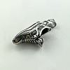 Stylish Stainless Steel Sports Sneaker Pendant Punk Hip-hop Necklaces Vintage Men's Jewelry FU9315-5