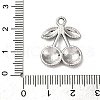 Cherry Alloy Pendants PALLOY-S051-01C-P-3